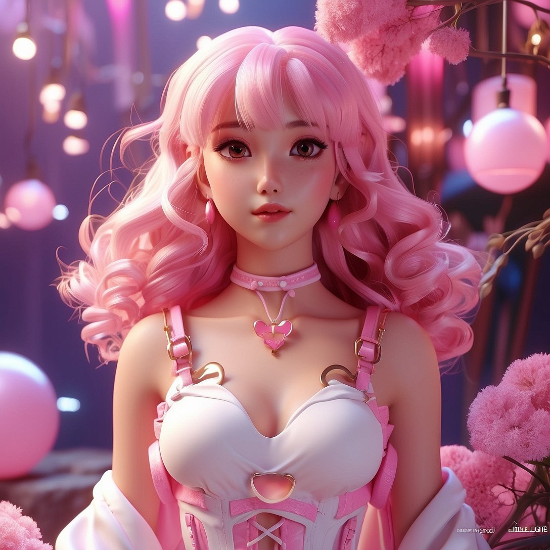 Best HD Quality Aesthetic Pink Anime PFPS 18